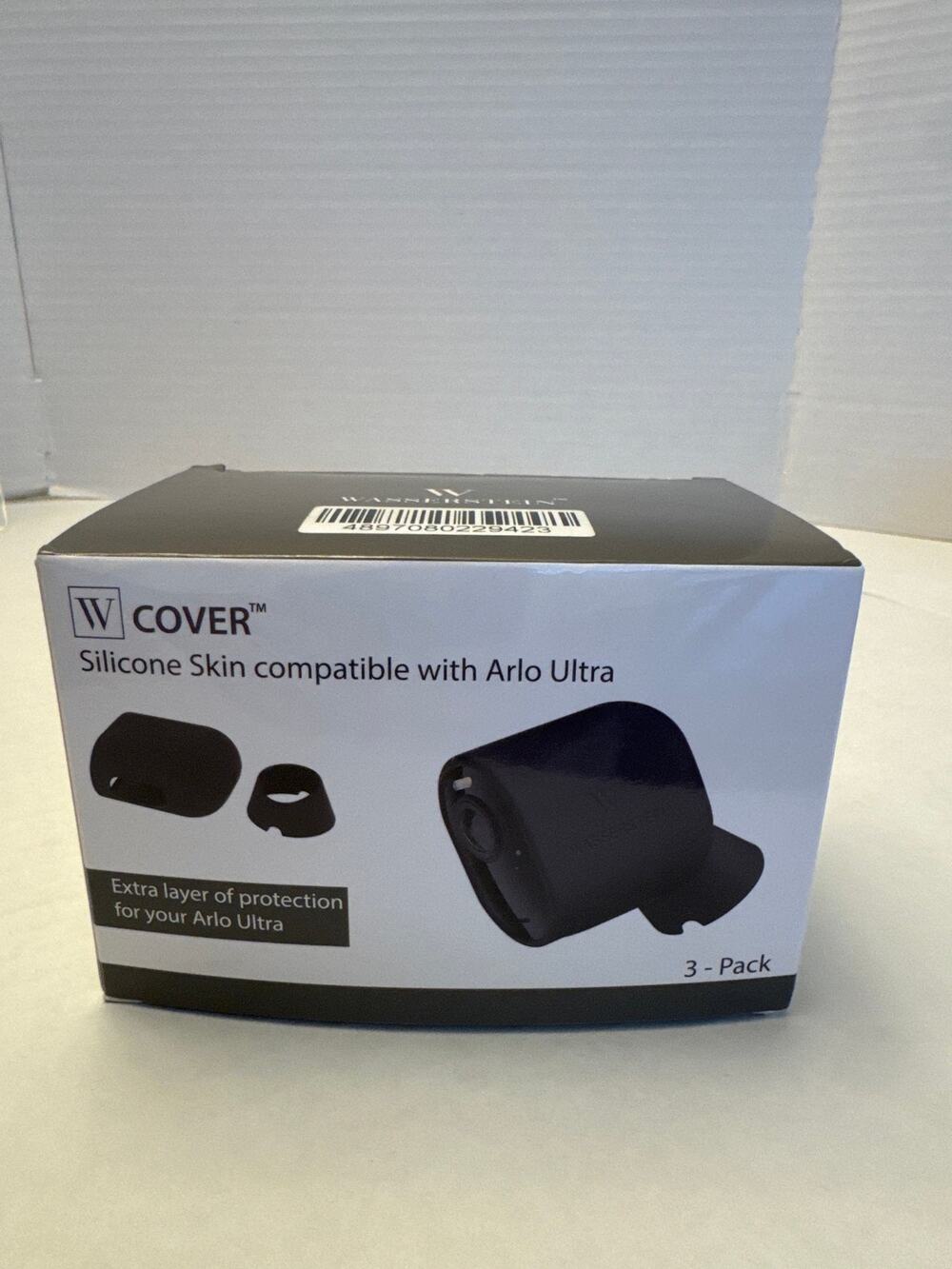 Wasserstein Silicone Skins for Arlo Ultra/Ultra 2 & Arlo Pro 3/Pro 4  3pk NIB